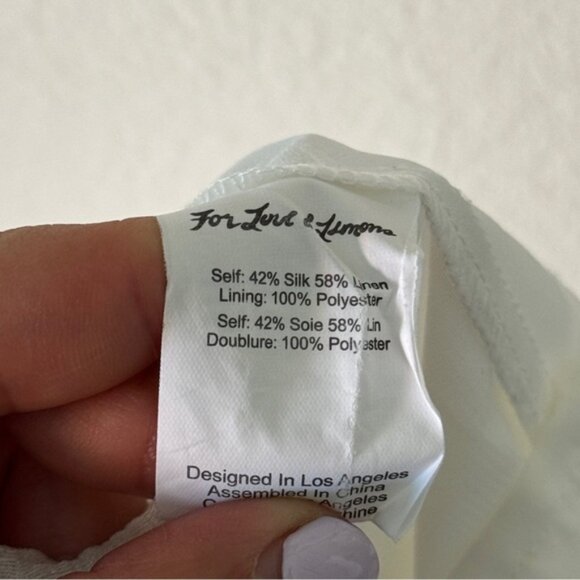 For Love and Lemons Crema Babydoll dress Size XS - Picture 12 of 13